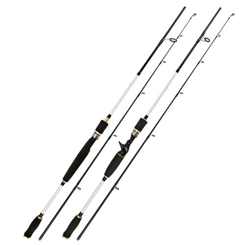  Power M ML  2 Sections Spinning Casting Rod 1.8m 2.1m 2.4m Graphite Spinning Casting Fishing Rods  