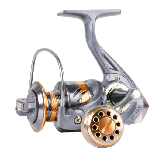 AR Metal Spool Spinning Reels 2000 3000 4000 5000 6000 7000 CNC metal  handle knob fishing reels