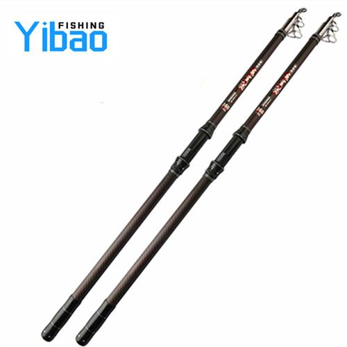 YIBAO Fishing 2.4M - 4.5M Long Distance Throwing Telescopic Fishing Rods TCF006